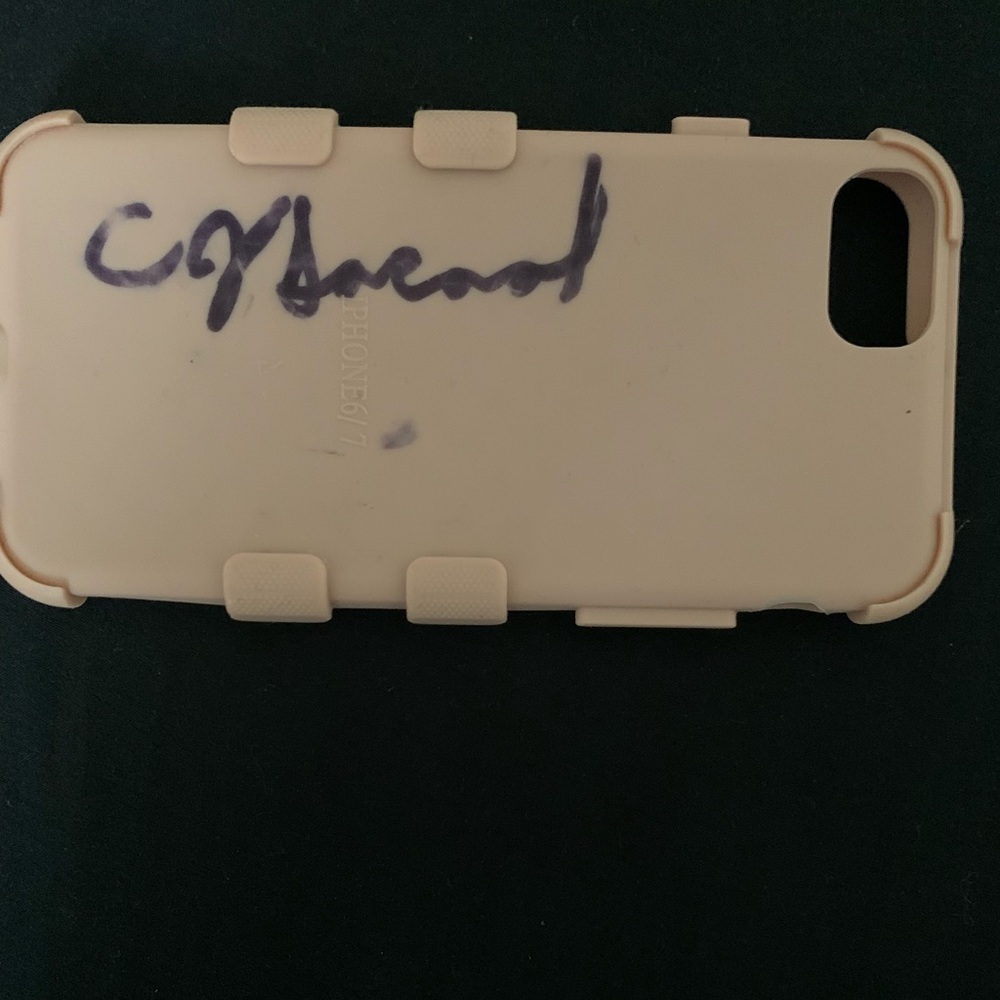 Cjsocool signed iphone 6/7 case